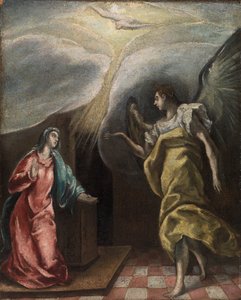 Annonciation - El Greco (Domenikos Theotokopoulos)