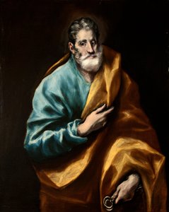 Espagnol : San Pedro Apóstol Apôtre Saint Pierre - El Greco