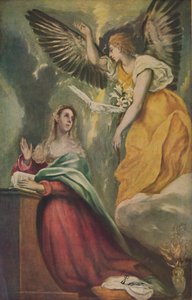 Mariae Verkundigung, vers 1595 - 1600, 1938 - El Greco