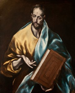 Espagnol :  El apóstol Santiago el Menor Apôtre St Jacques le Mineur - El Greco