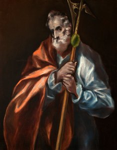 Espagnol : San Judas Tadeo Apôtre St Thaddeus (Jude) - El Greco