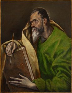 Saint Luc - El Greco