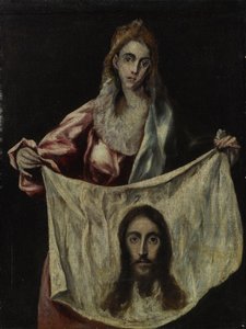 Sainte Véronique tenant le voile - El Greco