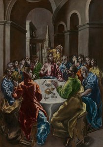 Le Festin dans la maison de Simon, 1608-1614 - El Greco