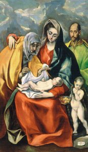 La Sainte Famille - El Greco