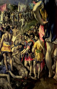 Le Martyre de Saint Maurice, 1580-83 (détail) - El Greco