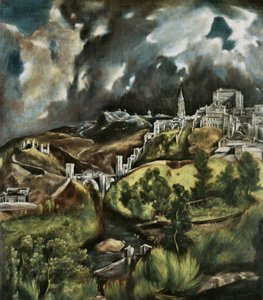 Vue de Tolède - El Greco