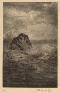 Un Rocher dans la Mer