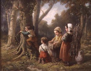 Ramassage de bois de chauffage - Elchanon Verveer