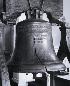 La cloche de la Liberté, fondue en 1752