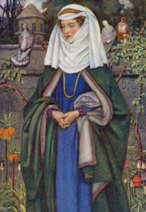 Illustration pour Idylls Of The King par Alfred Lord Tennyson - Eleanor Fortescue Brickdale