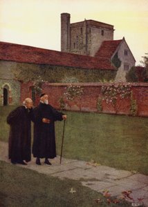 Détaché du monde par le souci de la renommée publique ou de la respiration privée (lithographie en couleur) - Eleanor Fortescue Brickdale