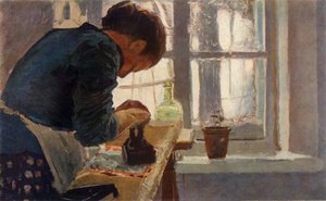 La blanchisseuse - Elena Dmitrievna Polenova