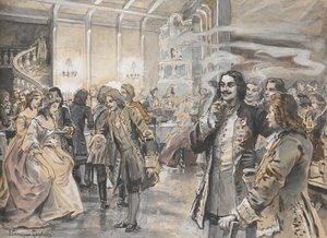 Célébrations de Pâques à la cour de Pierre le Grand - Elena Petrovna Samokish Sudkovskaya