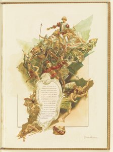 Programme pour le ballet La Perle par Marius Petipa et Riccardo Drigo, 1896 - Elena Petrovna Samokish Sudkovskaya