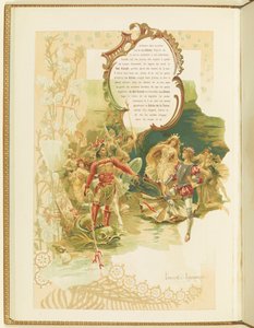Programme pour le ballet La Perle de Marius Petipa et Riccardo Drigo, 1896 - Elena Petrovna Samokish Sudkovskaya