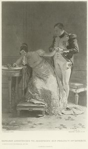 Napoléon annonçant à Joséphine son projet de divorce