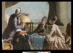 La leçon de géographie - Eleuterio Pagliano