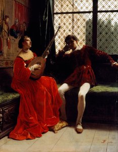 Le Luth, par Eleuterio Pagliano - Eleuterio Pagliano