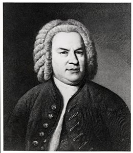 Portrait de Johann Sebastian Bach, compositeur allemand - Elias Gottleib Haussmann