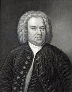Portrait de Johann Sebastian Bach, compositeur allemand - Elias Gottleib Haussmann