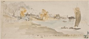 Villa de Pope à Twickenham - Elias Martin