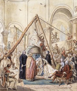 La bénédiction de la cloche de l