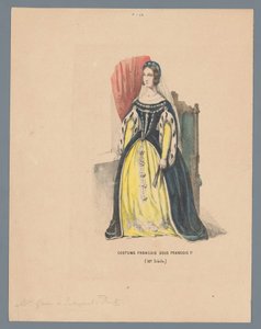 Costume français sous François Ier (16e siècle)