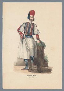 Costume grec. 19e siècle