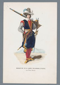 Mousquetaire de la Garde hollandaise (XVIIe siècle), sous le Prince Maurice - Elias Spanier