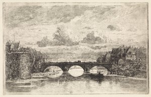 Pont sur la Fulda à Kassel - Elias Stark
