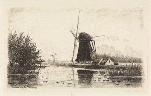 Moulin à Baambrugge - Elias Stark