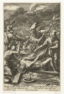 Christ dépouillé de ses vêtements - Elias van den Bossche