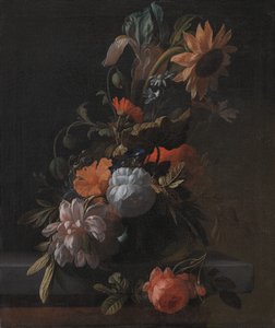 Un bol de fleurs - Elias van den Broeck