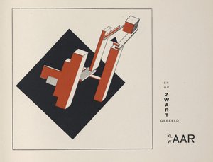 À propos de deux carrés, 1922 - Eliezer Markowich Lissitzky