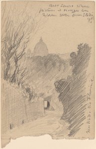Arco Oscuro--Sur la Via Fiaminia - Elihu Vedder