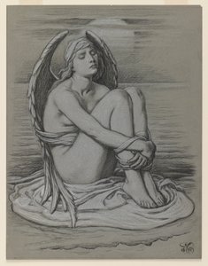 Ange lié, 1891 - Elihu Vedder