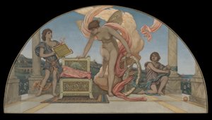 Déesse de la fortune reste avec nous - Elihu Vedder