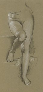 Étude pour figure de Fortune. Cheminée - Elihu Vedder