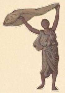 Étude pour "Jeunes filles grecques se baignant" - Elihu Vedder