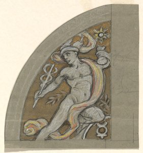 Étude pour Mercure - Elihu Vedder