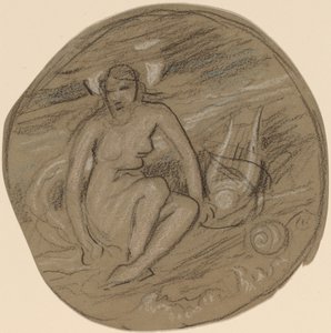 Étude pour "Musique" - Elihu Vedder