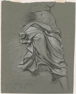 Étude pour "Les Parques rassemblant les étoiles" - Elihu Vedder