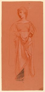 Étude pour "Procession de mariage" - Elihu Vedder