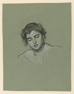 Étude pour femme - Elihu Vedder