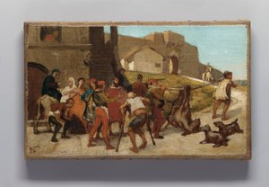 Die Fabel vom Müller, seinem Sohn und dem Esel Nr. 6 - Elihu Vedder