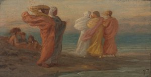 La Fête de la Musique, vers 1875 - Elihu Vedder
