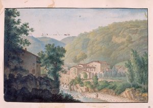 Paysage vallonné