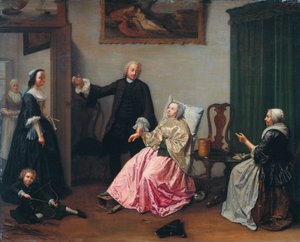 Visite du docteur - Elisabeth Geertruida Wassenbergh