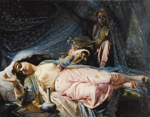 Princesse Zainab Nazli Khanum, 1875 - Elisabeth Jerichau Baumann